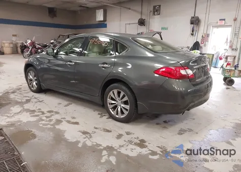 2013 Infiniti M37X z USA, uszkodzony, nr VIN JN1BY1AR2DM602887